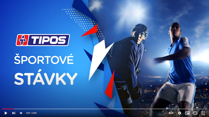 Advert for etipos.sk sport betting